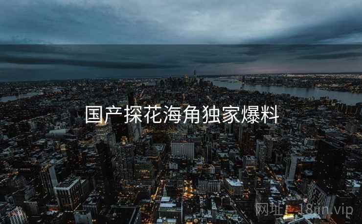 国产探花海角独家爆料