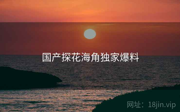 国产探花海角独家爆料