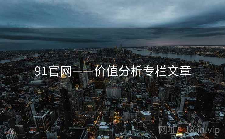 91官网——价值分析专栏文章