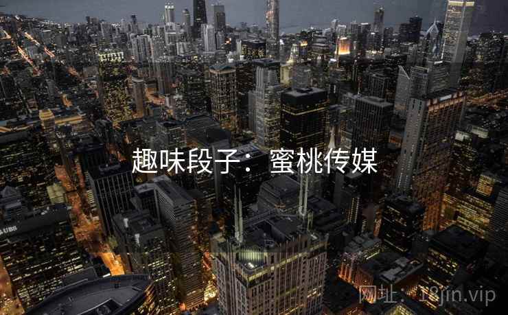 趣味段子：蜜桃传媒