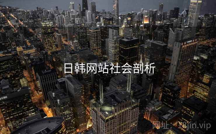 日韩网站社会剖析